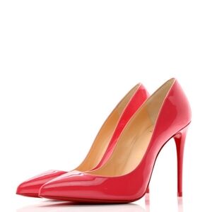 Christian Louboutin Patent Pigalle Follies 100 Pumps Pinky